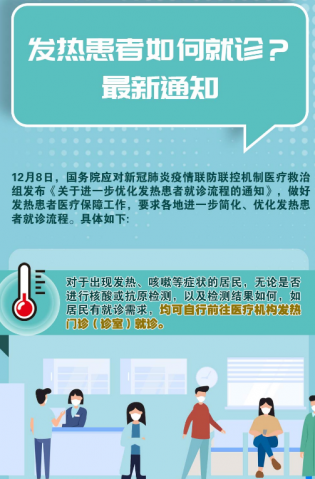 發(fā)熱患者如何就診？最新通知